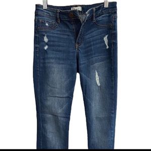 JOLT blue skinny jeans